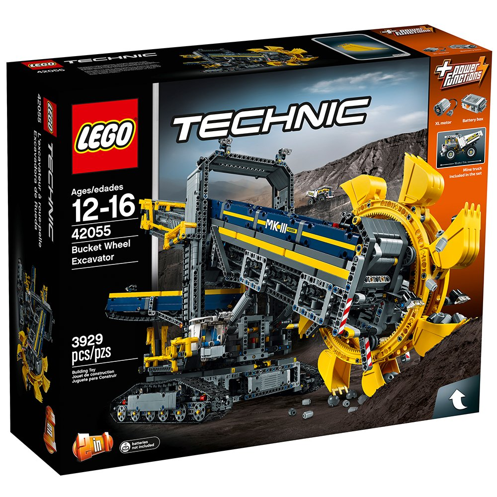 LEGO Technic Bucket Wheel Excavator (42055) Used w/out box image indicator(2)