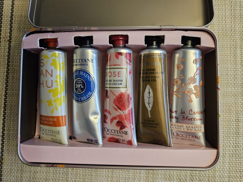 L'Occitane hand cream set