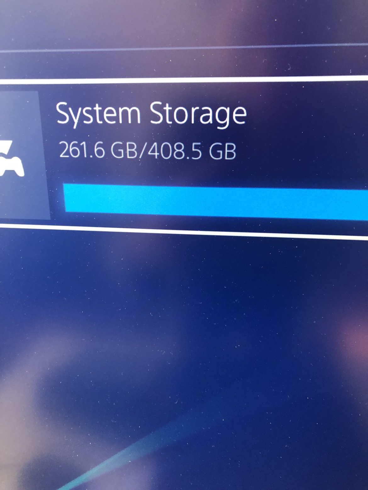 PS 4 500GB controller, camera, games image indicator(8)