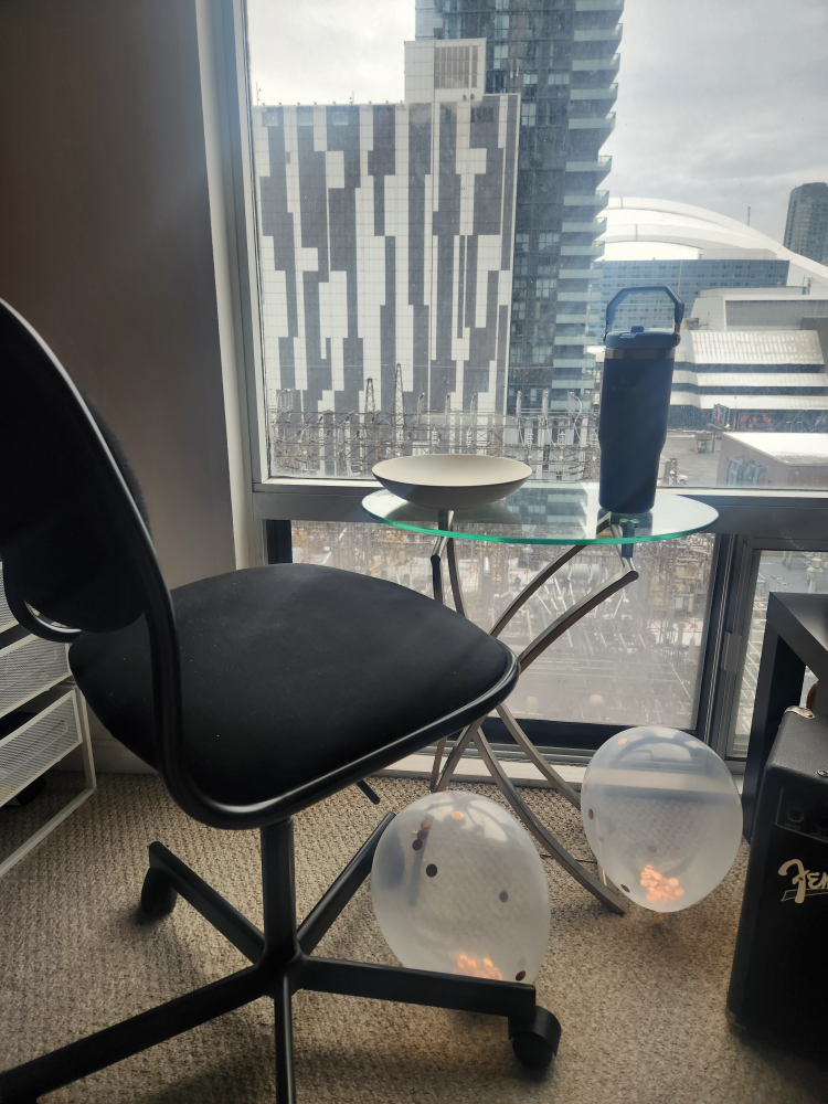 gorgeous glass and metal side table - photo 5