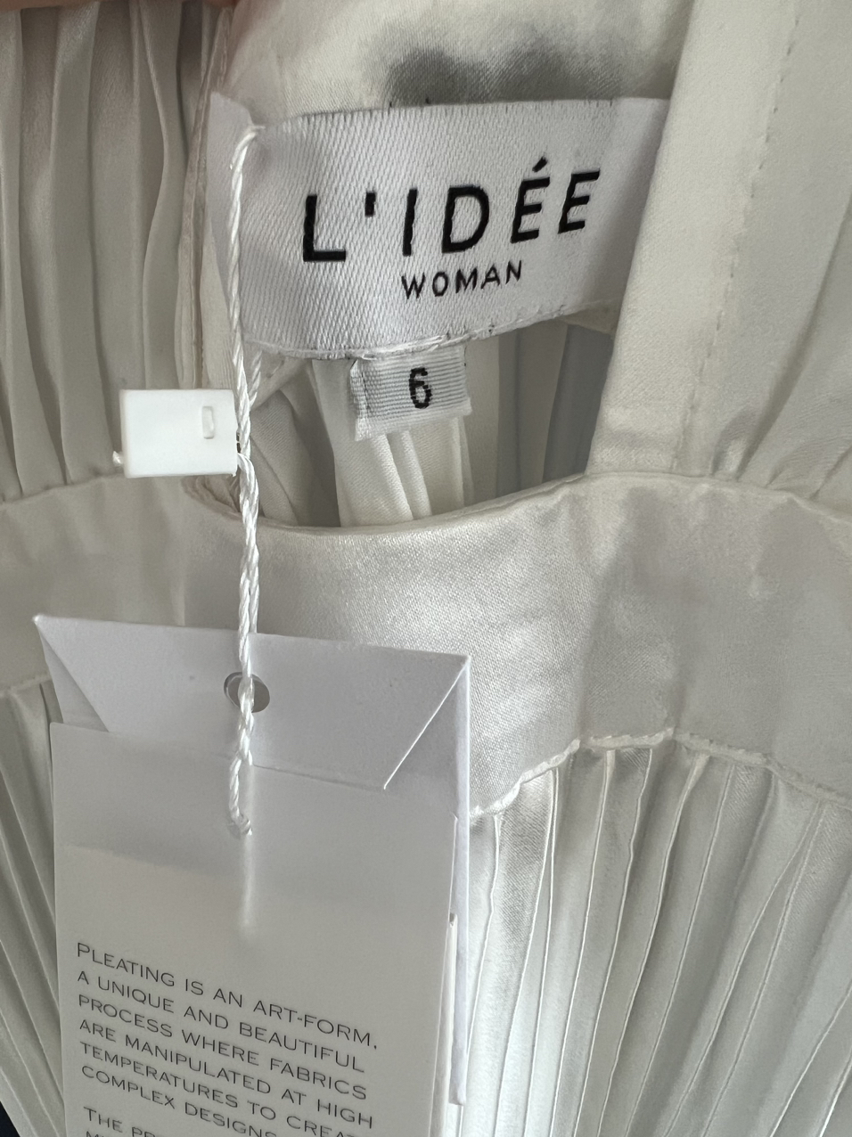 L’IDEE GORGEOUS WHITE DRESS - photo 4