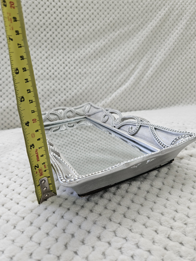🪞Elegant Mirrored Decorative Tray✨️ image indicator(4)