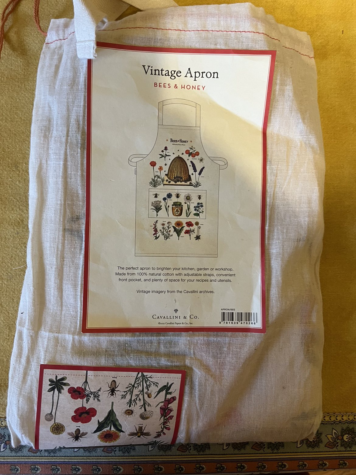 Apron - Vintage  Cavallini & Co thumbnail
