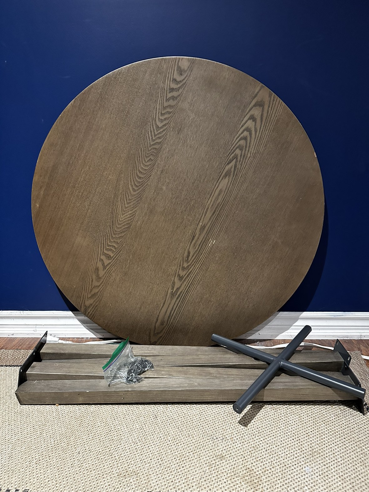 Crate and Barrel Bar Height Round Table - photo 3