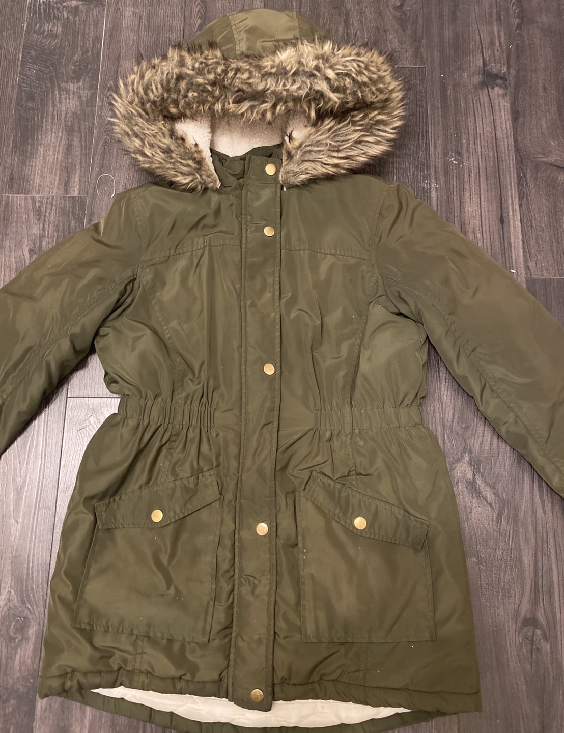 Thick winter jacket