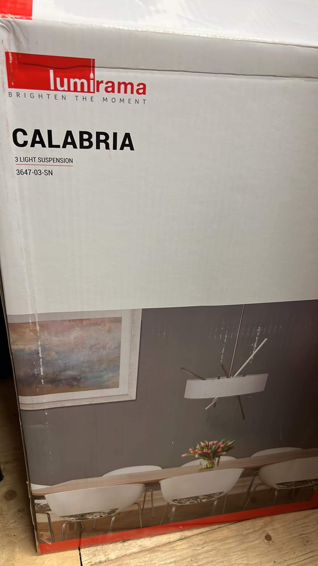 3 light chandelier with white drum shade lamp #84 image indicator(4)