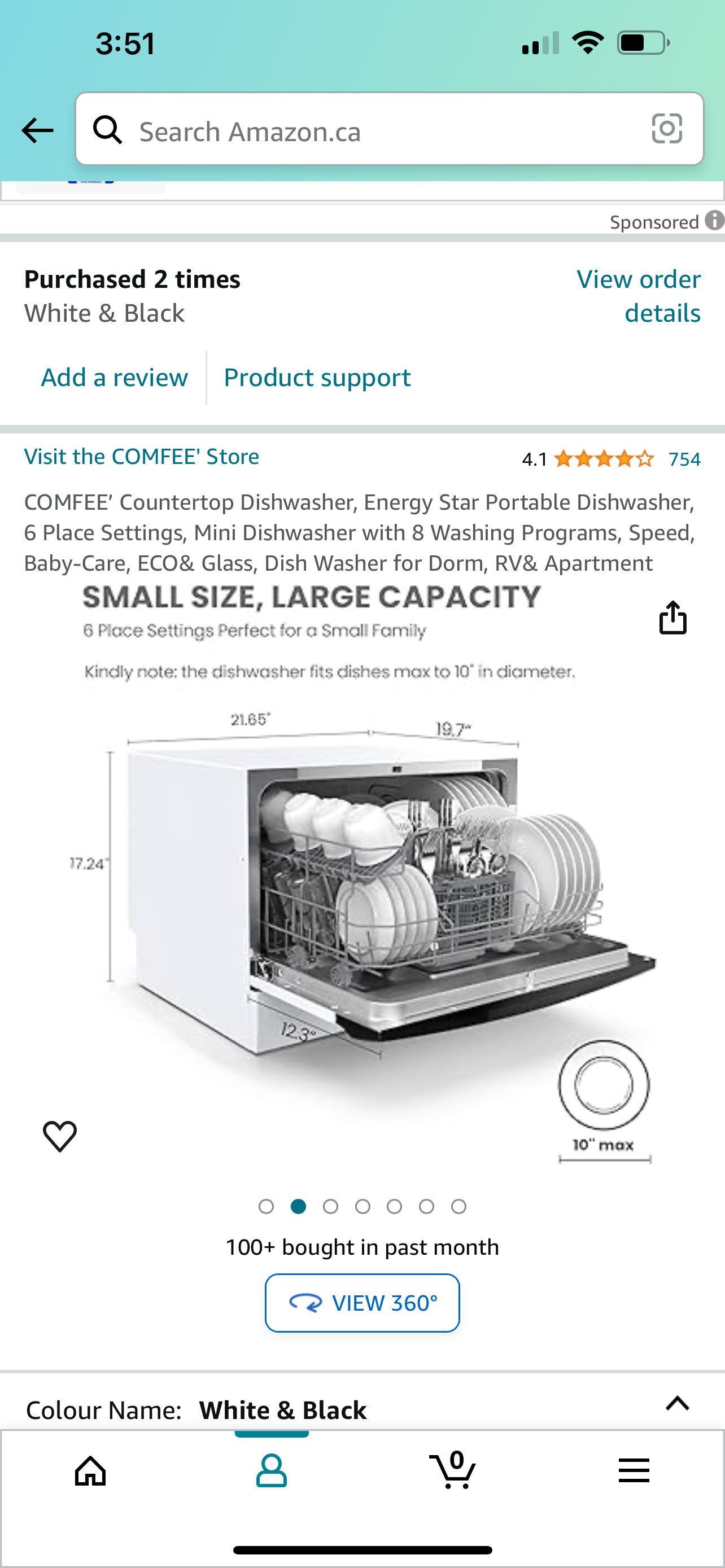 Dishwasher portable NEW - photo 5