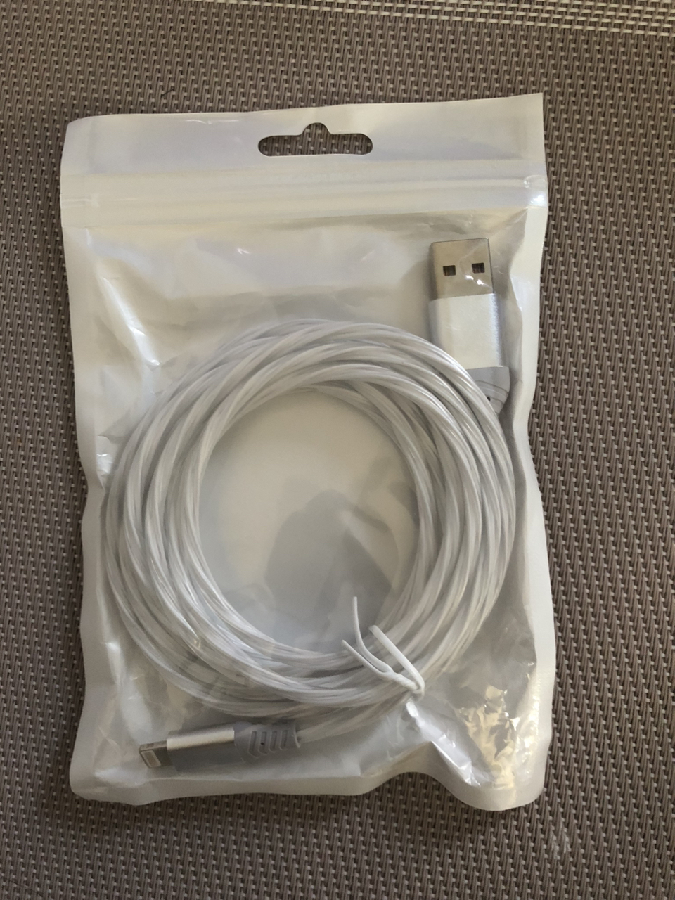 New 2 m glow in Dark usb data cable for iPhone