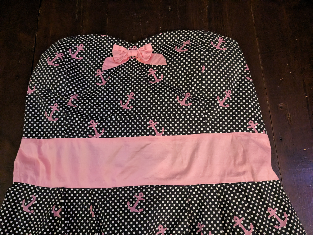 XXL - Sourpuss pinup nautical dress thumbnail
