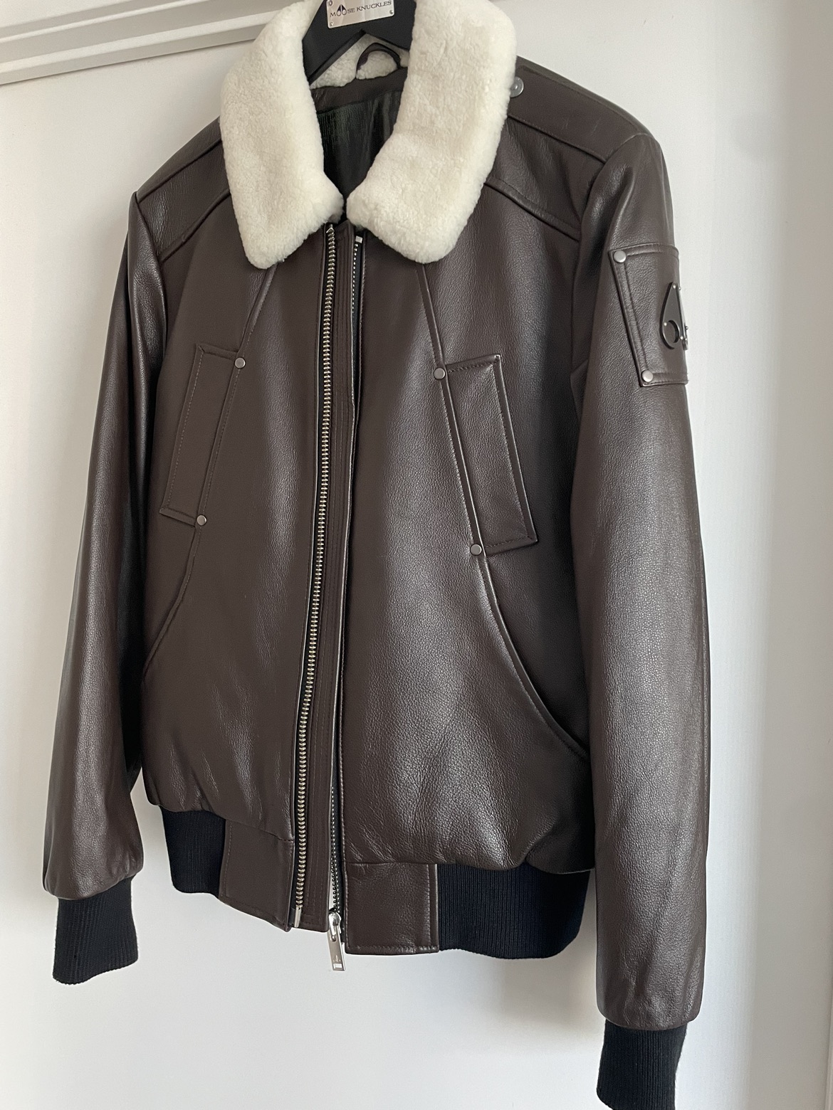 Moose Knuckles Leather Jacket - photo 2