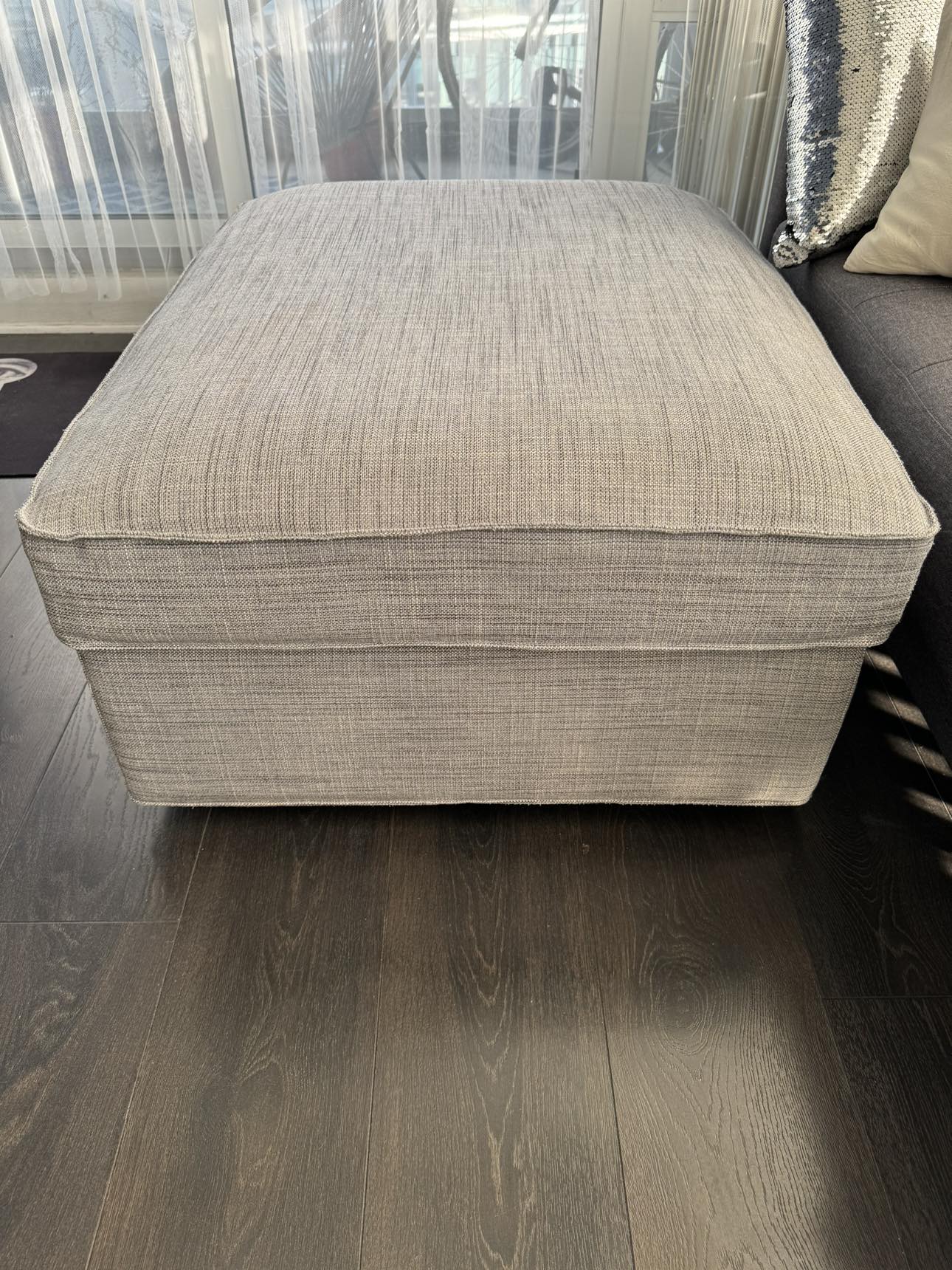 IKEA Kivik Storage Footstool/ Ottoman