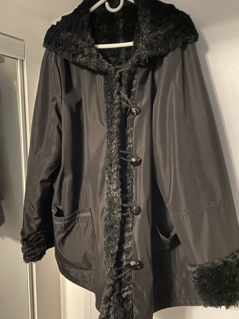 Reversible winter coat size 3X in great condition - photo 3