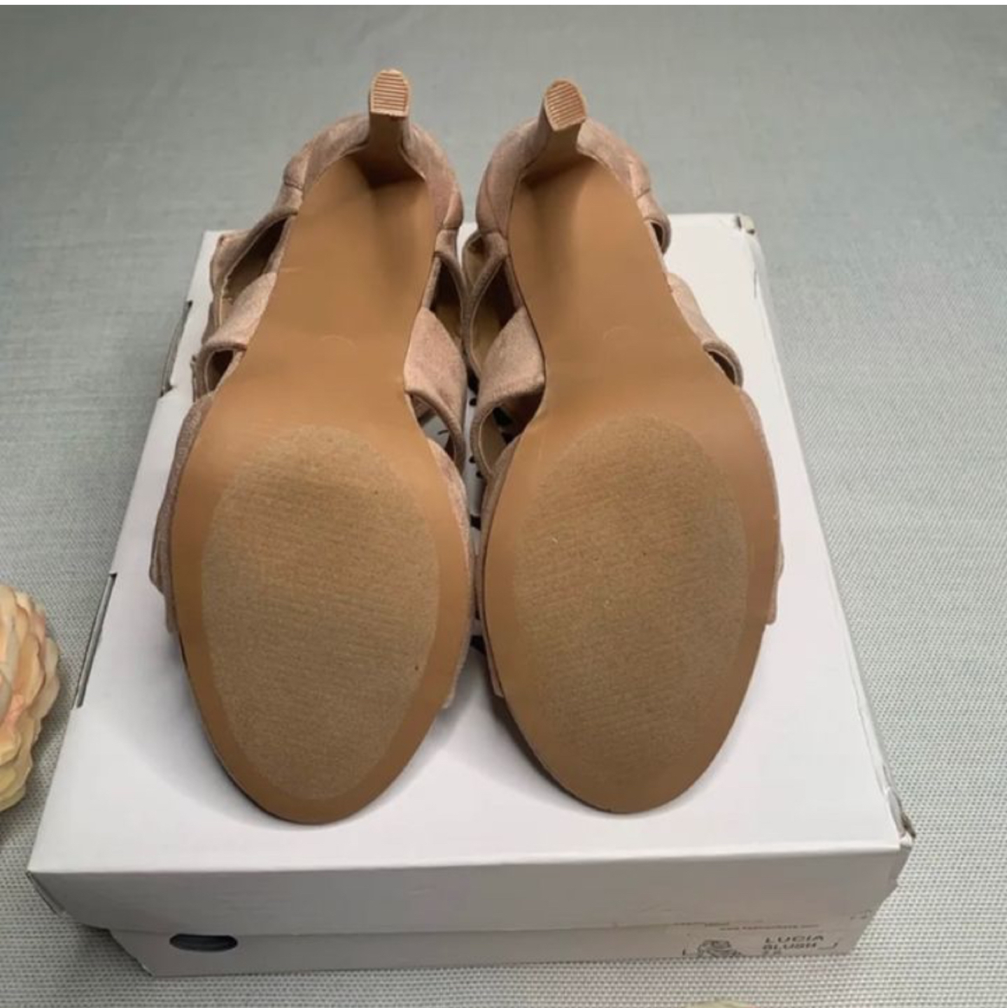 Fashion Nova' Blush Bows Heels - photo 3