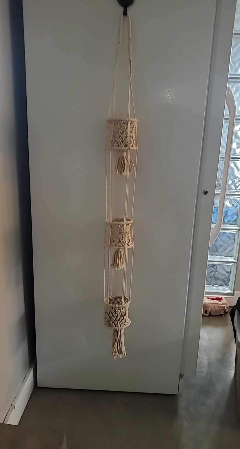 Macrame plant holder