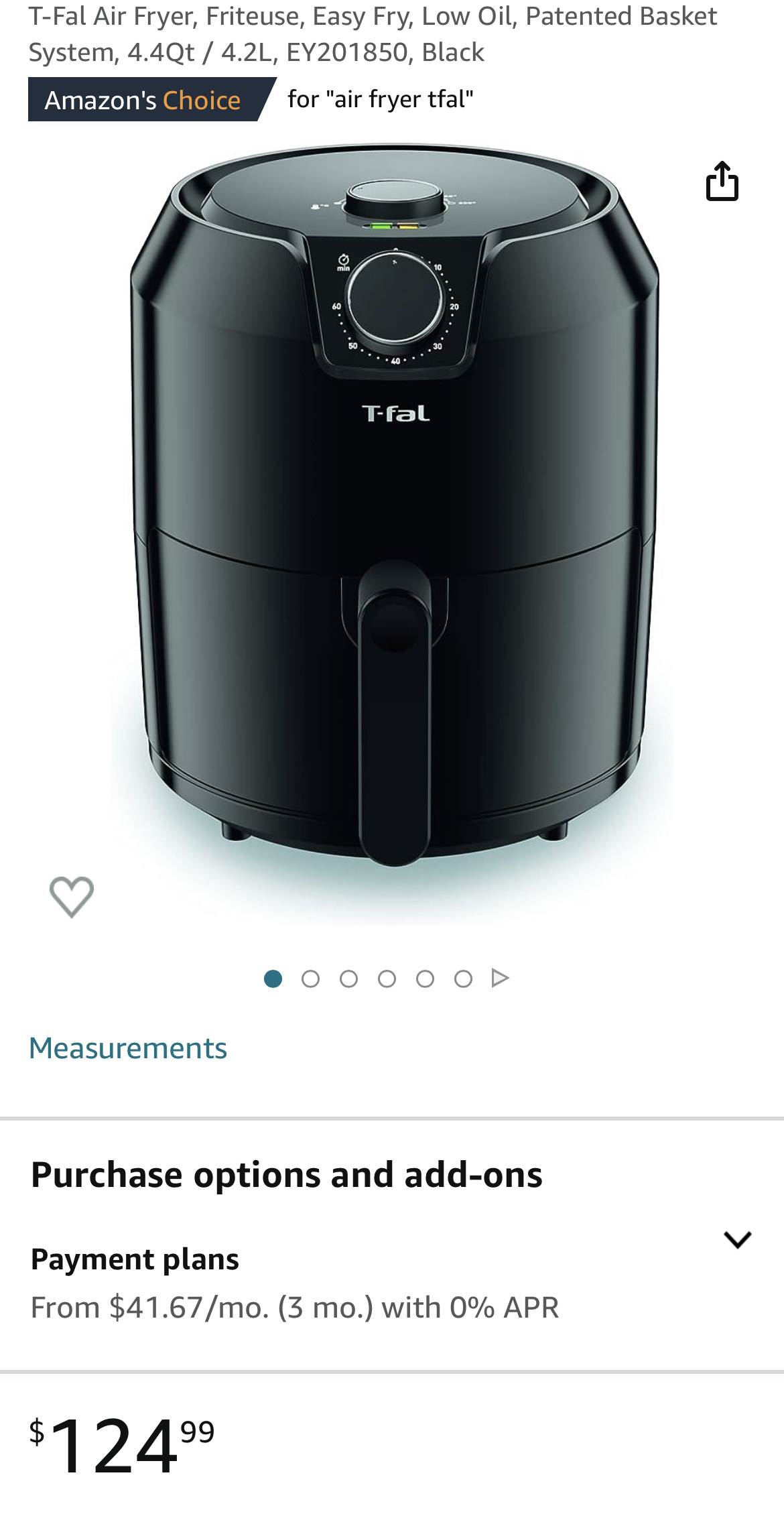 T fal Air fryer - photo 2