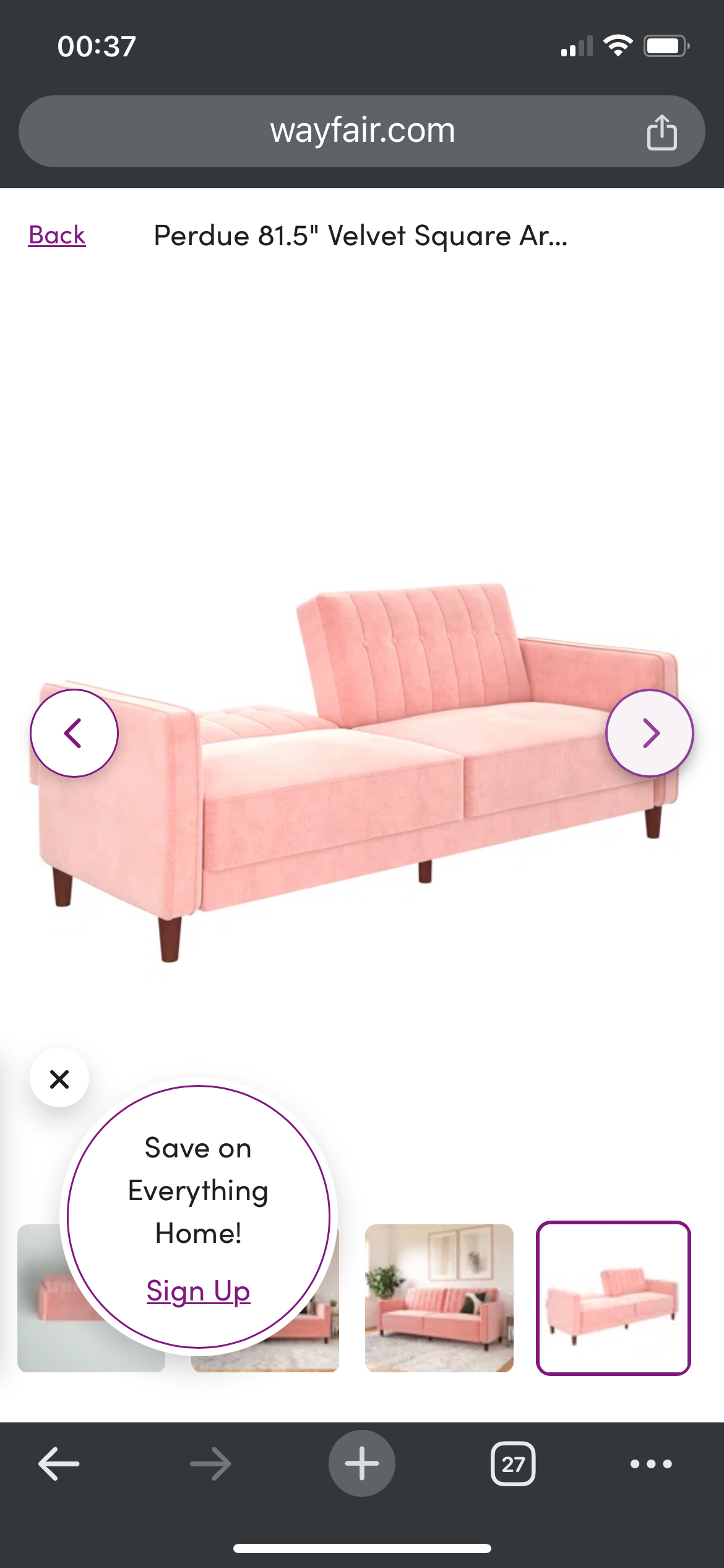 Pink Couch! - photo 4