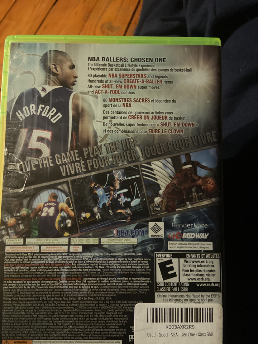 Ballers chosen one Xbox 360 - photo 4