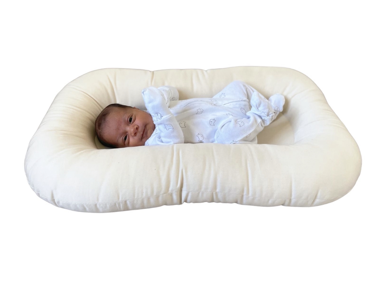 The Good Mother Organic Infant Lounger in Natural - photo 3