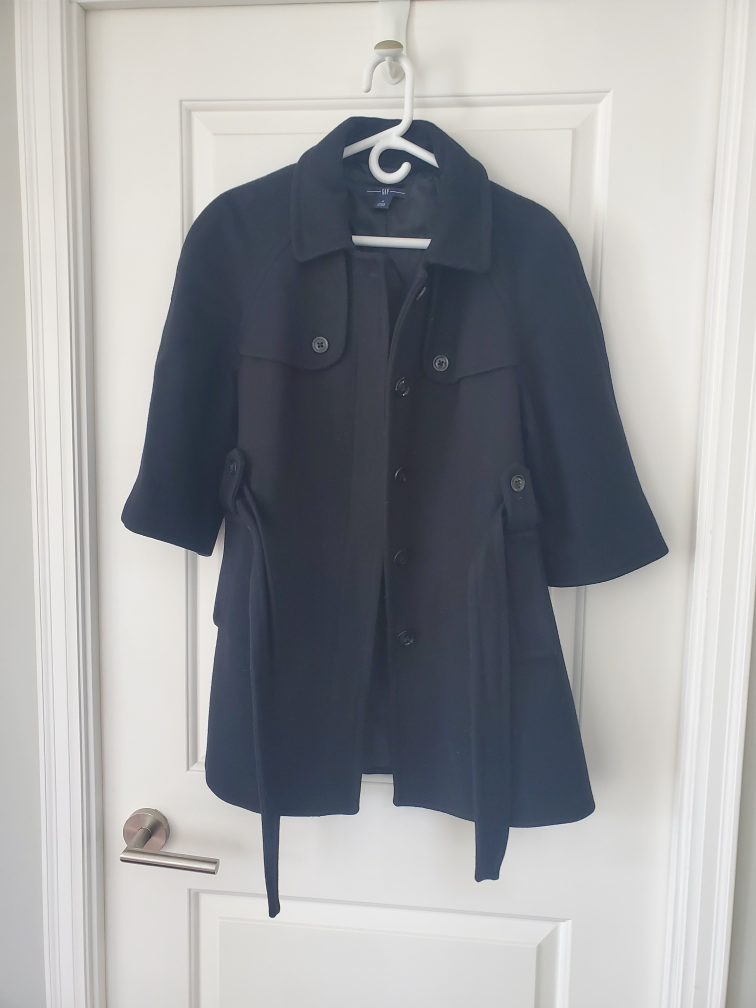 GAP Womens Felt Fall Peacoat image indicator(2)