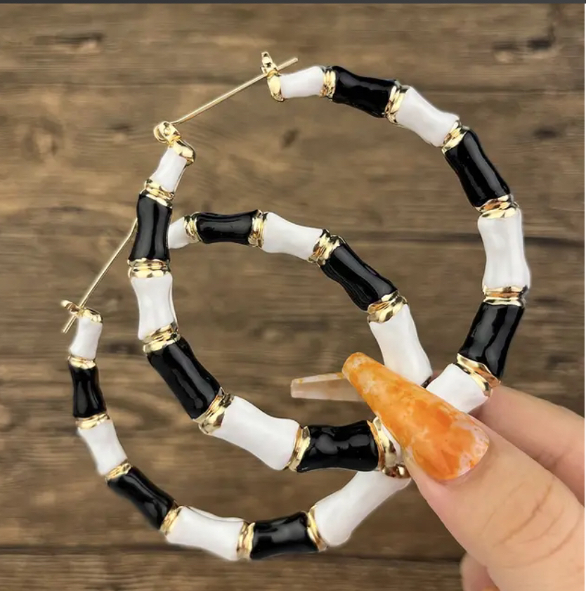 big hoops earrings