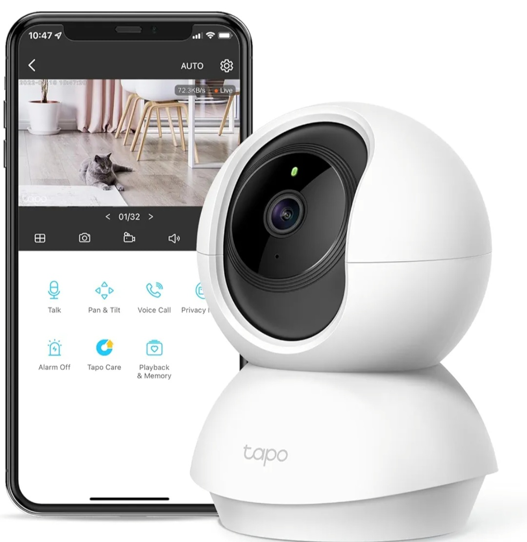 tp-link pet camera/home security wifi camera