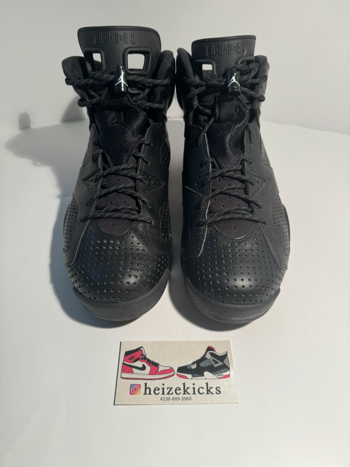 Air Jordan 6 Black Cat image indicator(2)