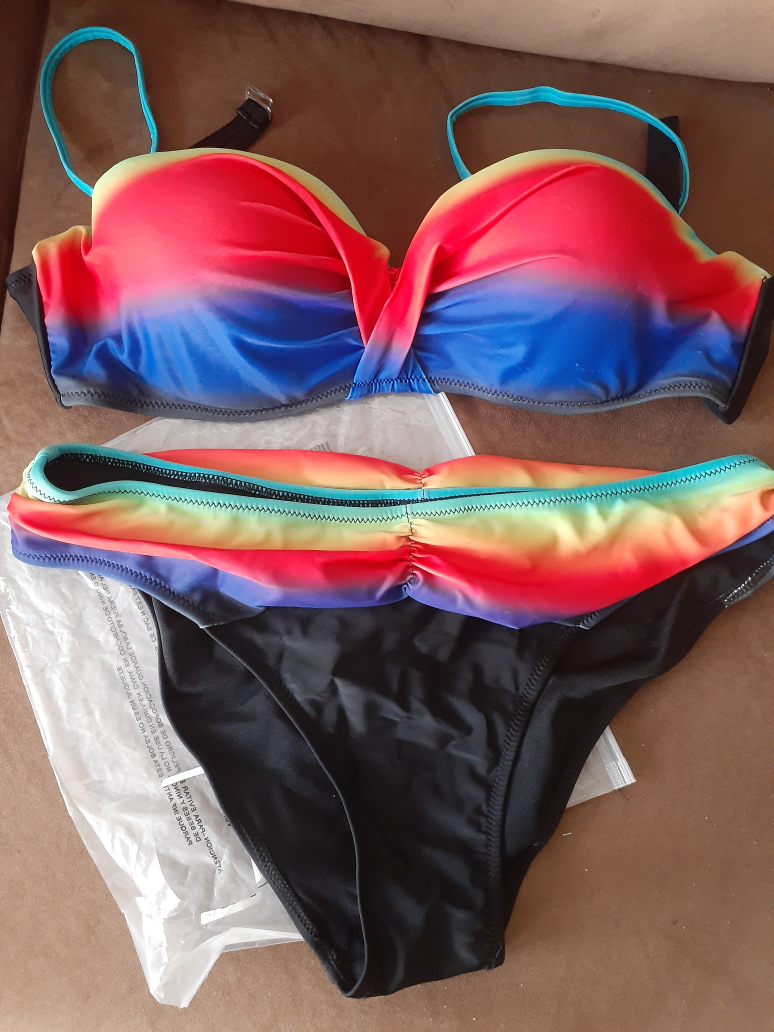 colorful bikini
