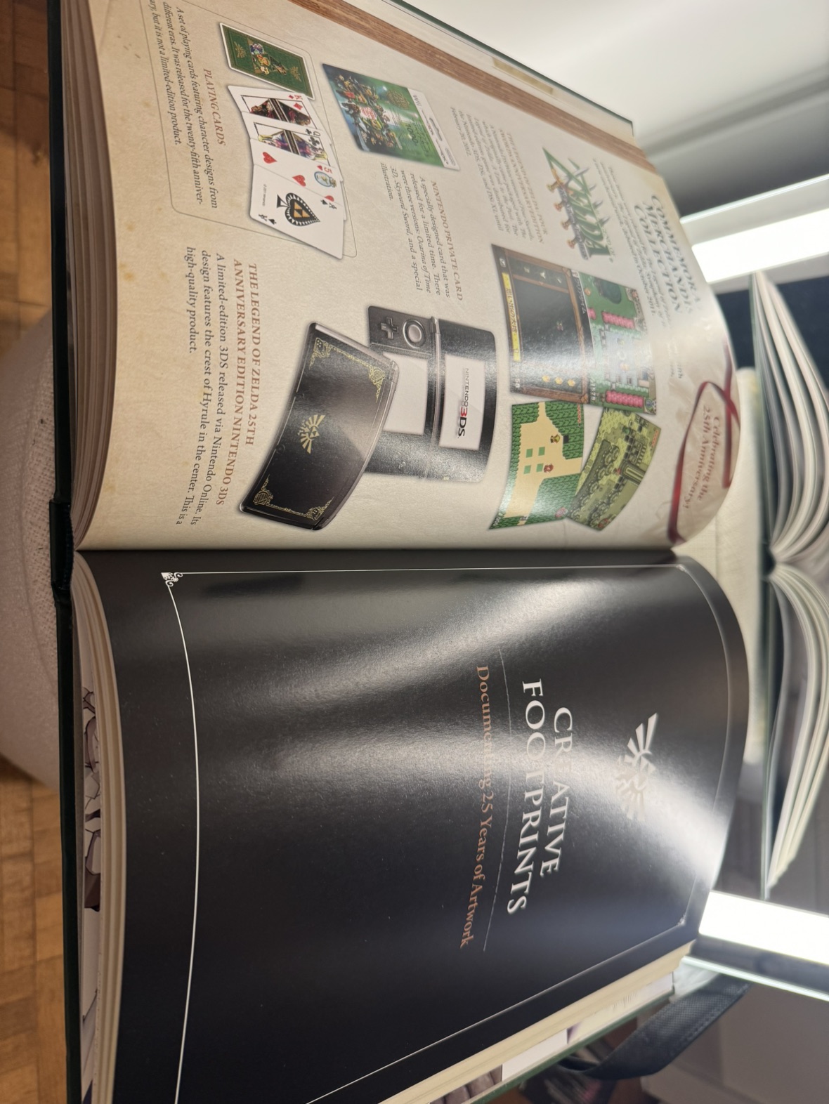 Hyrule Historia, The legend of Zelda image indicator(2)