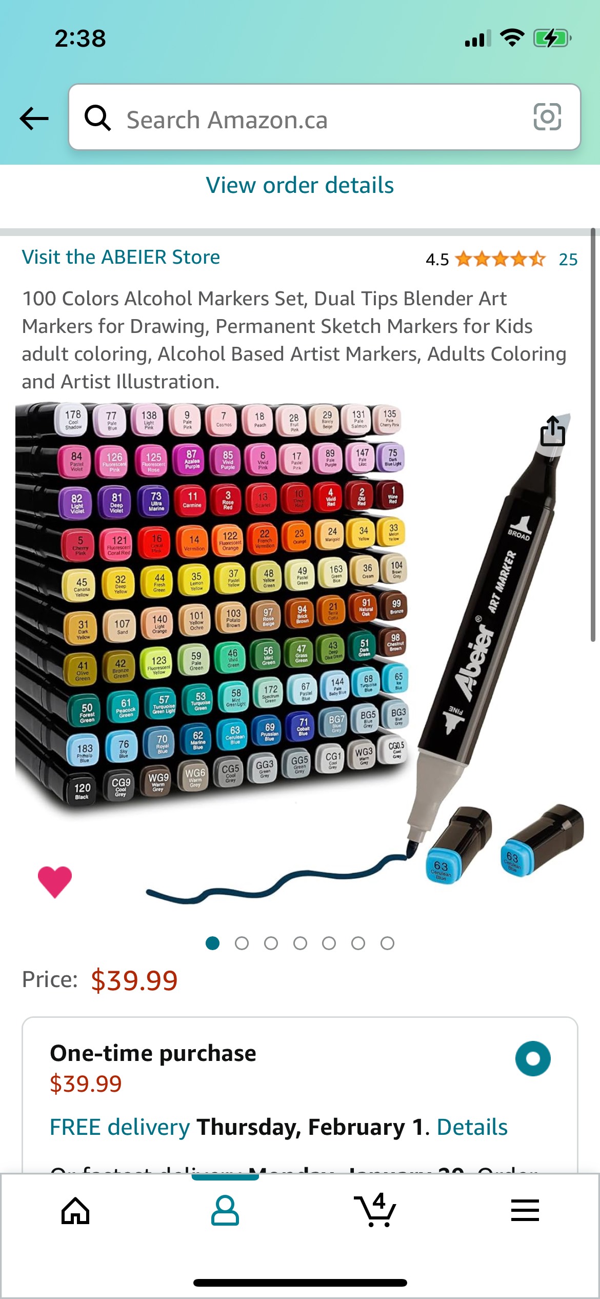 84 colored Art markers image indicator(3)