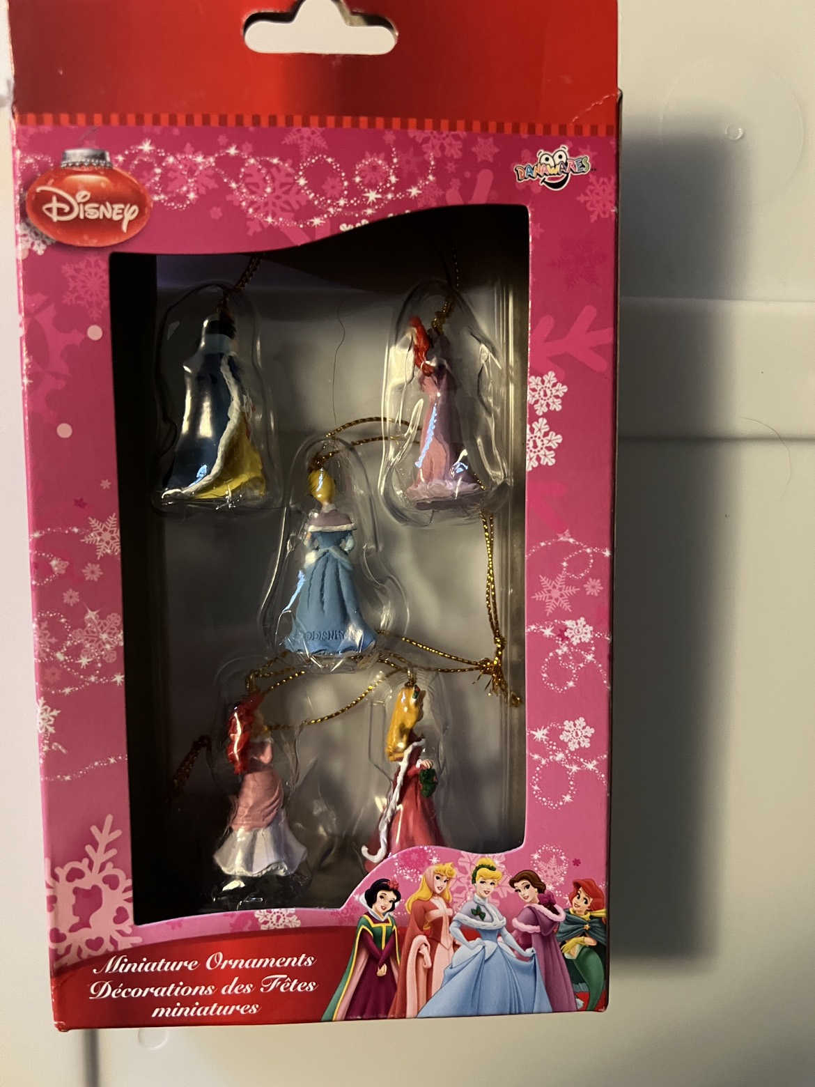 Disney Princess Miniature Ornaments 🎁🎯 thumbnail
