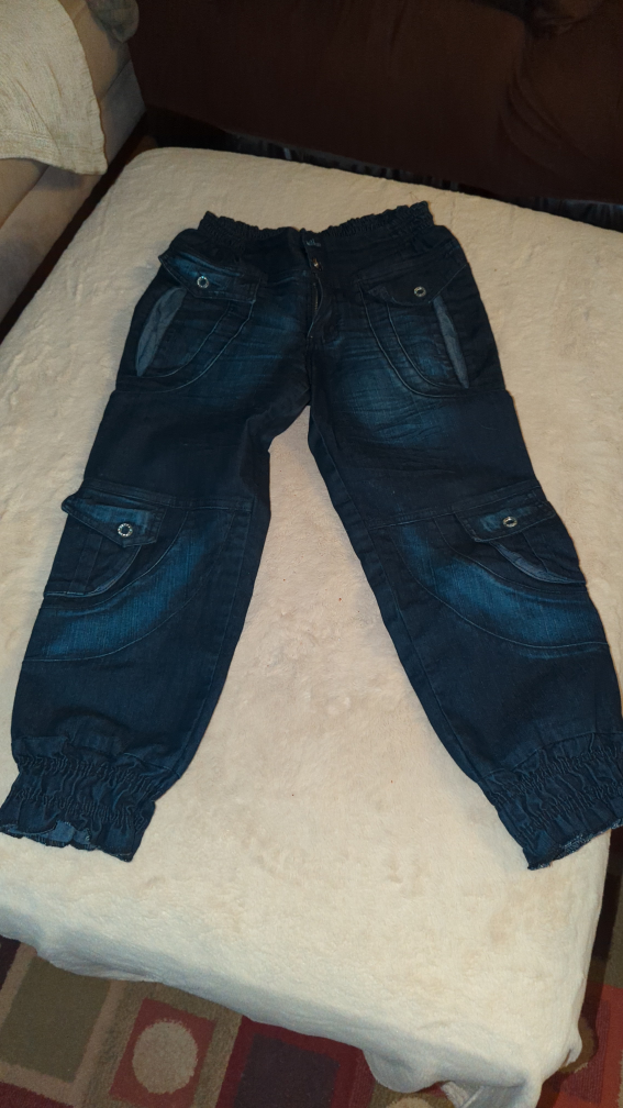 cargo jean capris