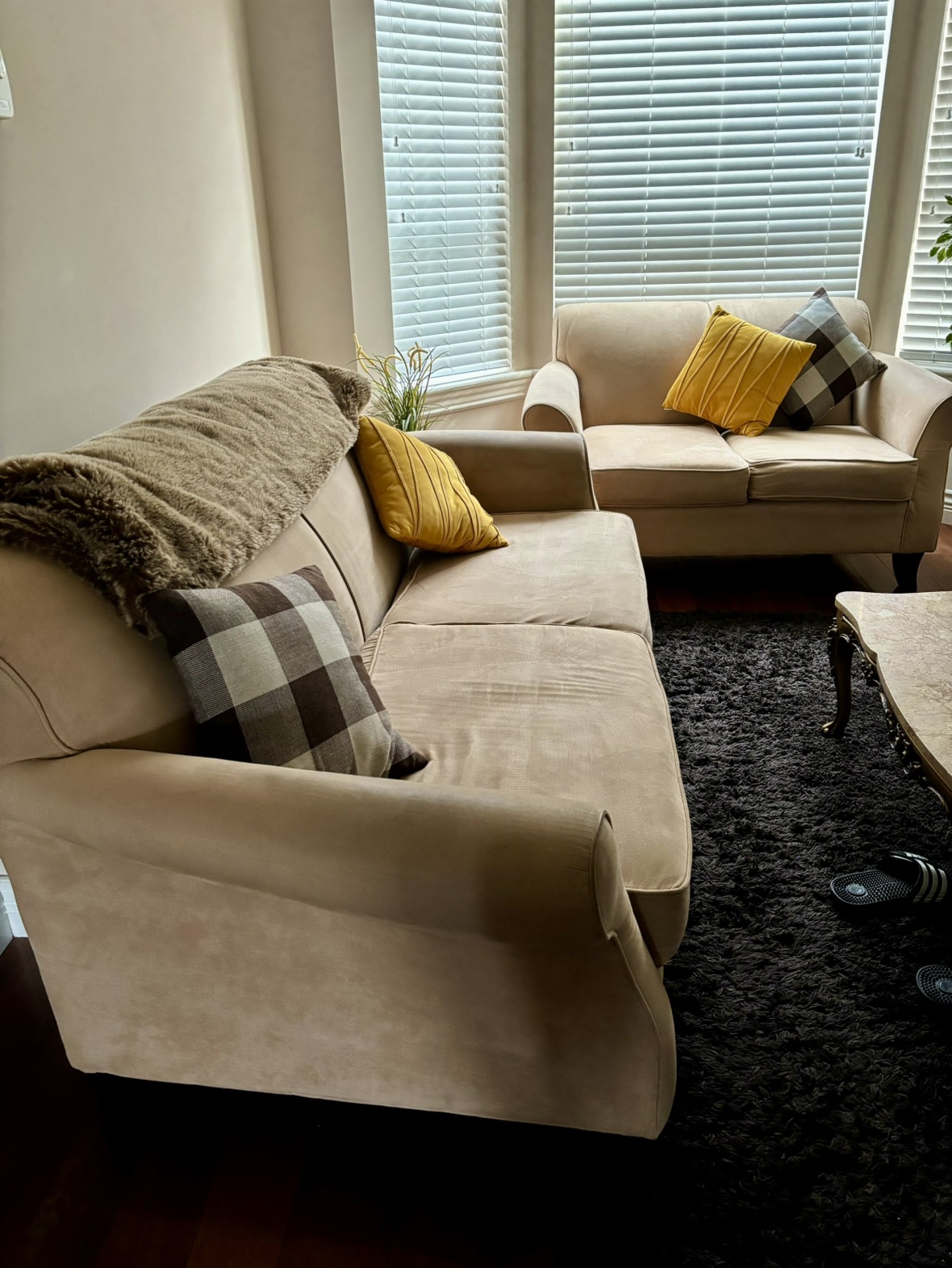 Living room set: Sofa & Loveseat