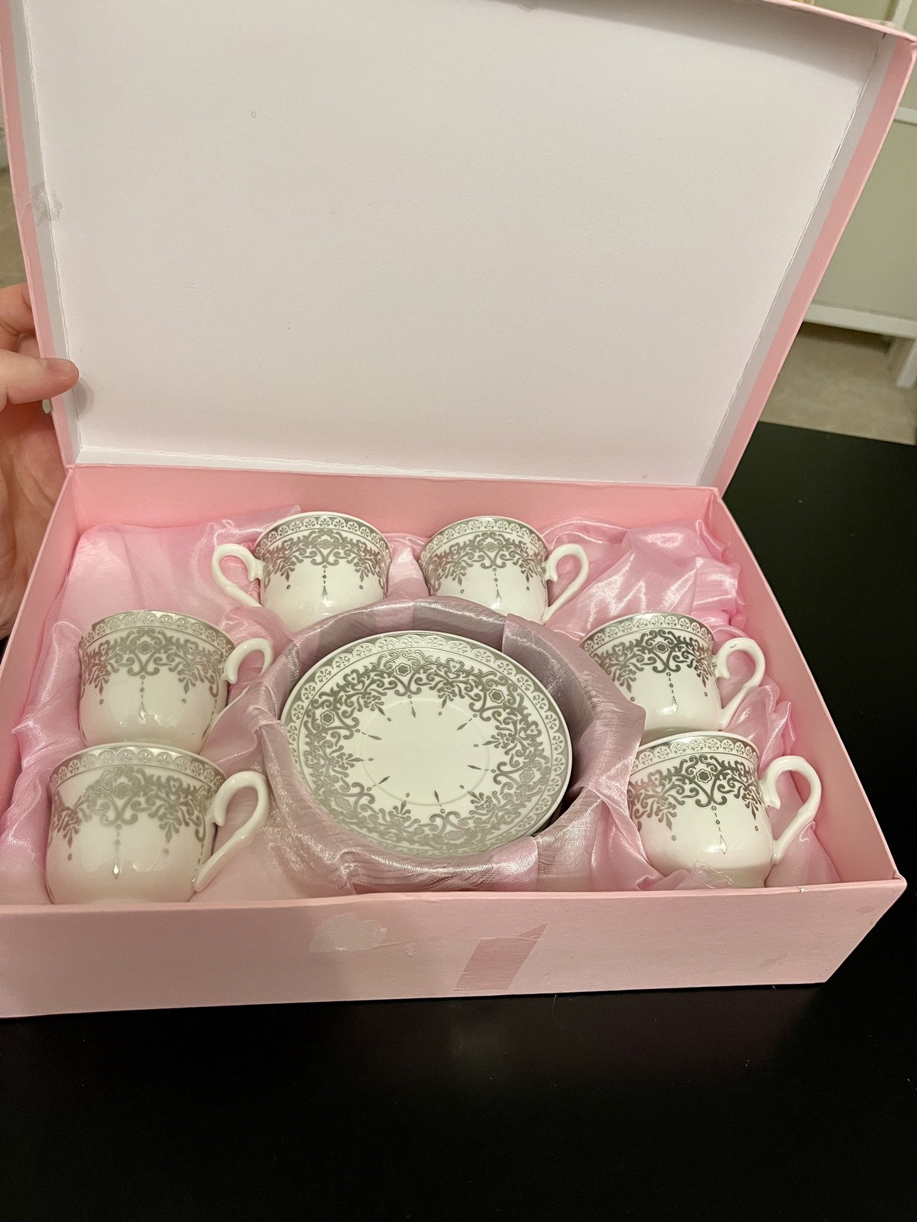 Traditional Turkish Coffee Cups/ 6 pieces set