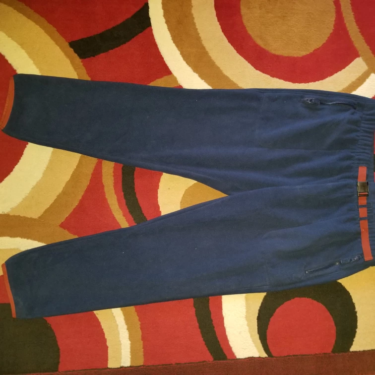 Lands end fleece pants for men.10$
