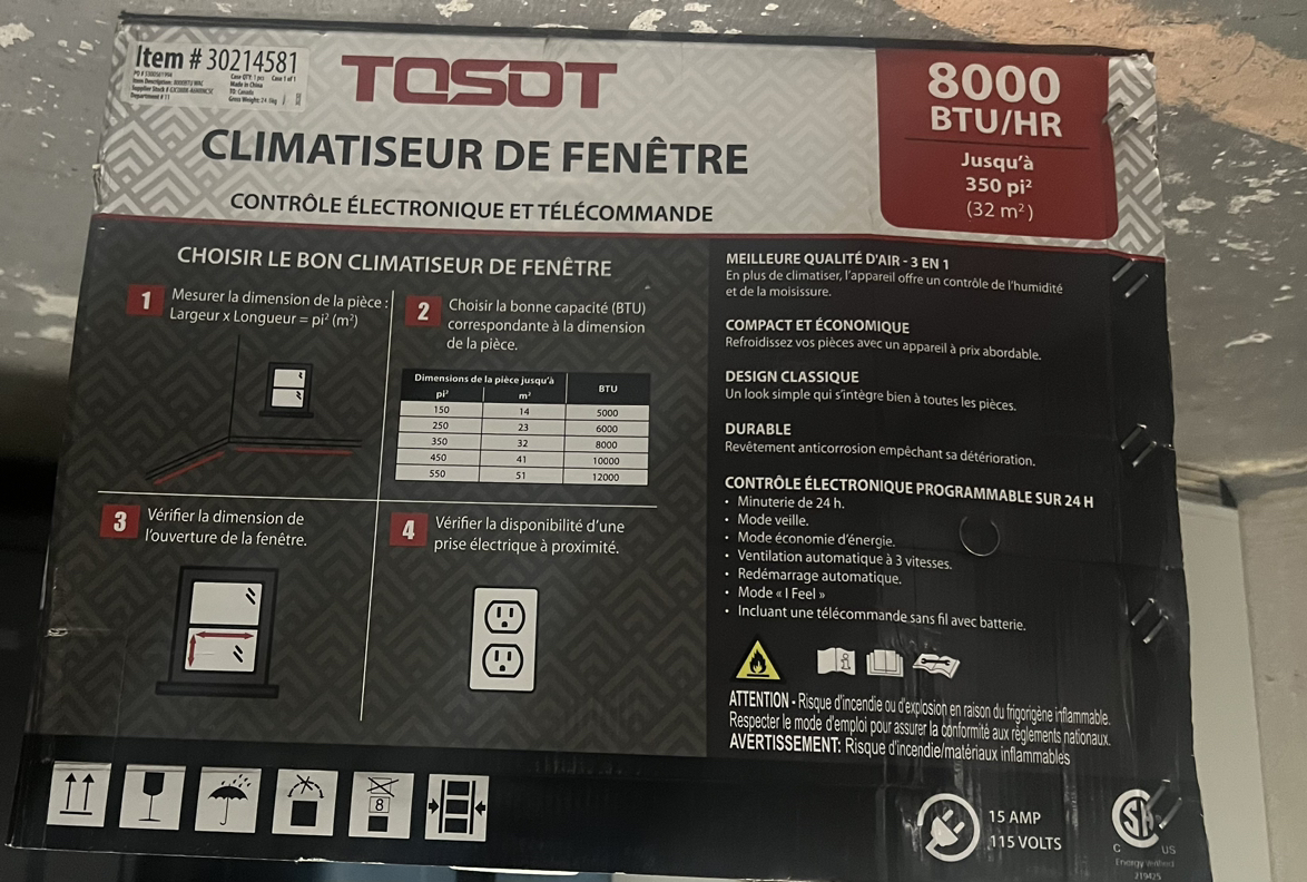 Toshiba air conditioner