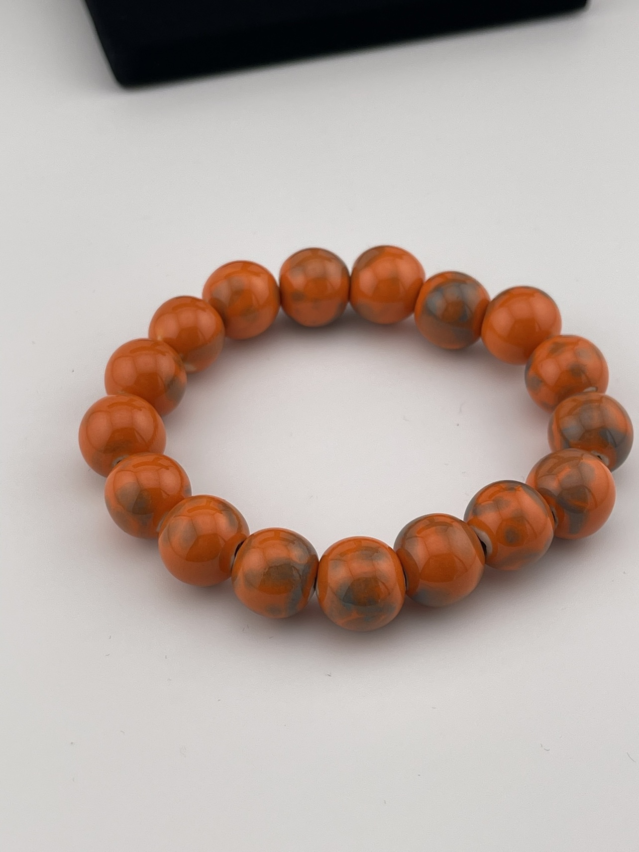 Orange beads bracelet - photo 2