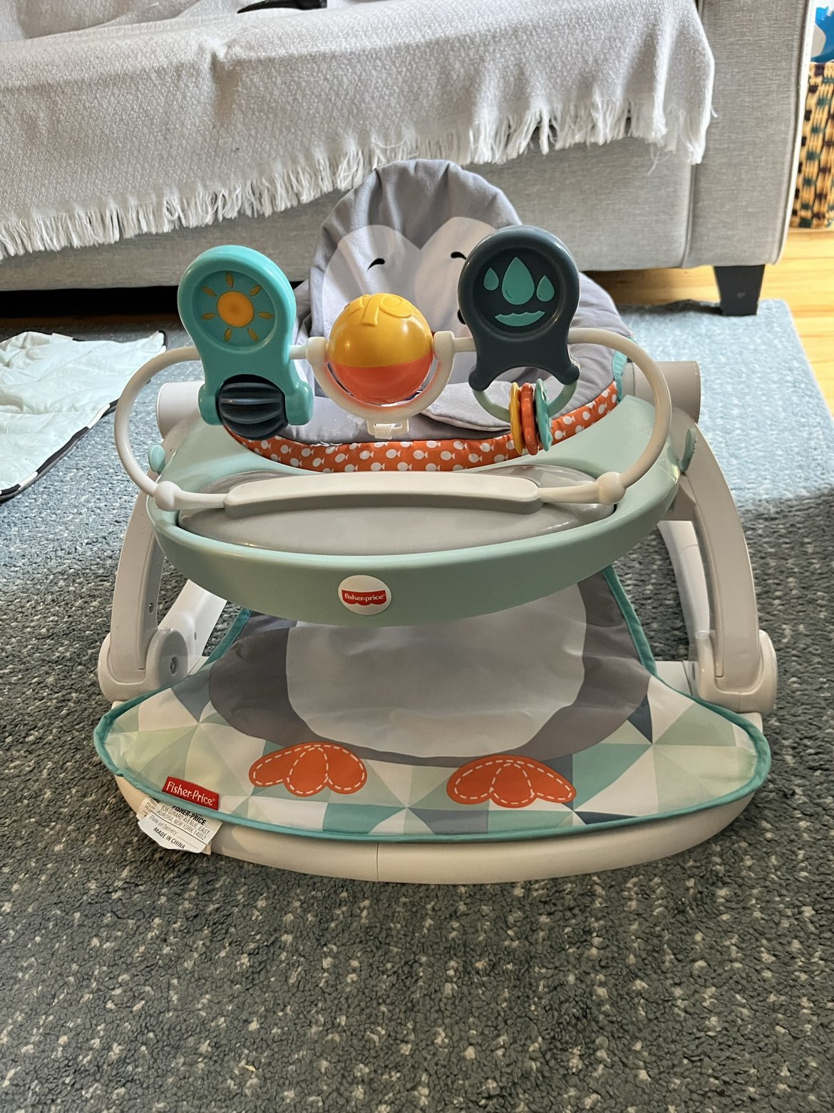 Fisher Price Sit me up seat with toybar - photo 3