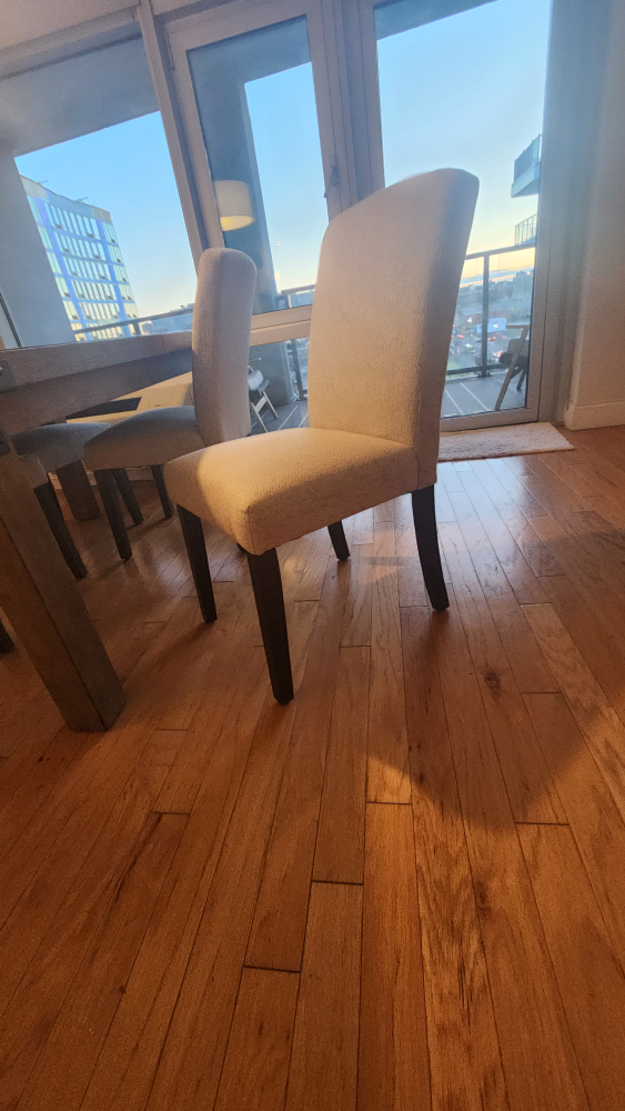 Solid Wood Dinning Set - Glam Farmhouse - photo 2