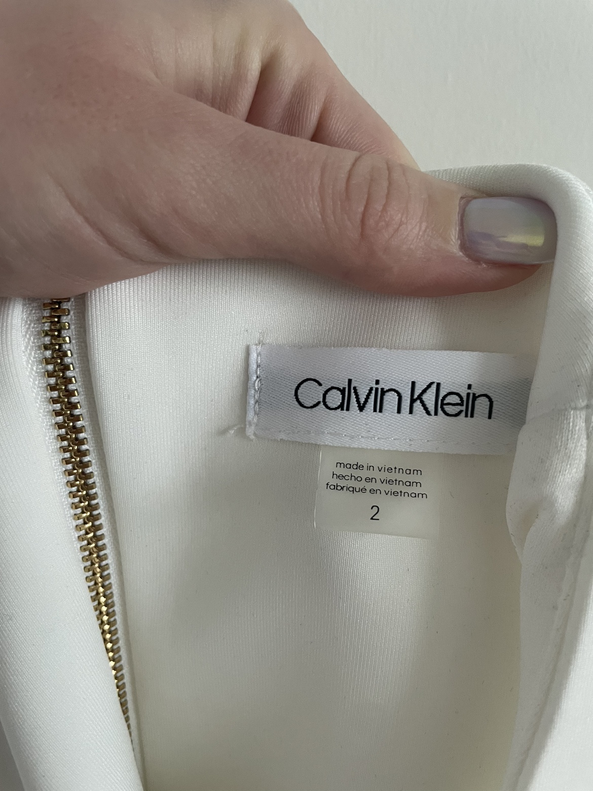 Stunning Calvin Klein work dress size 2 image indicator(4)