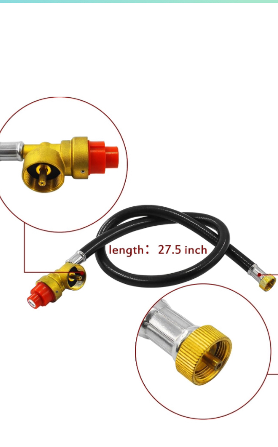 Gas stove adapter hose - photo 2