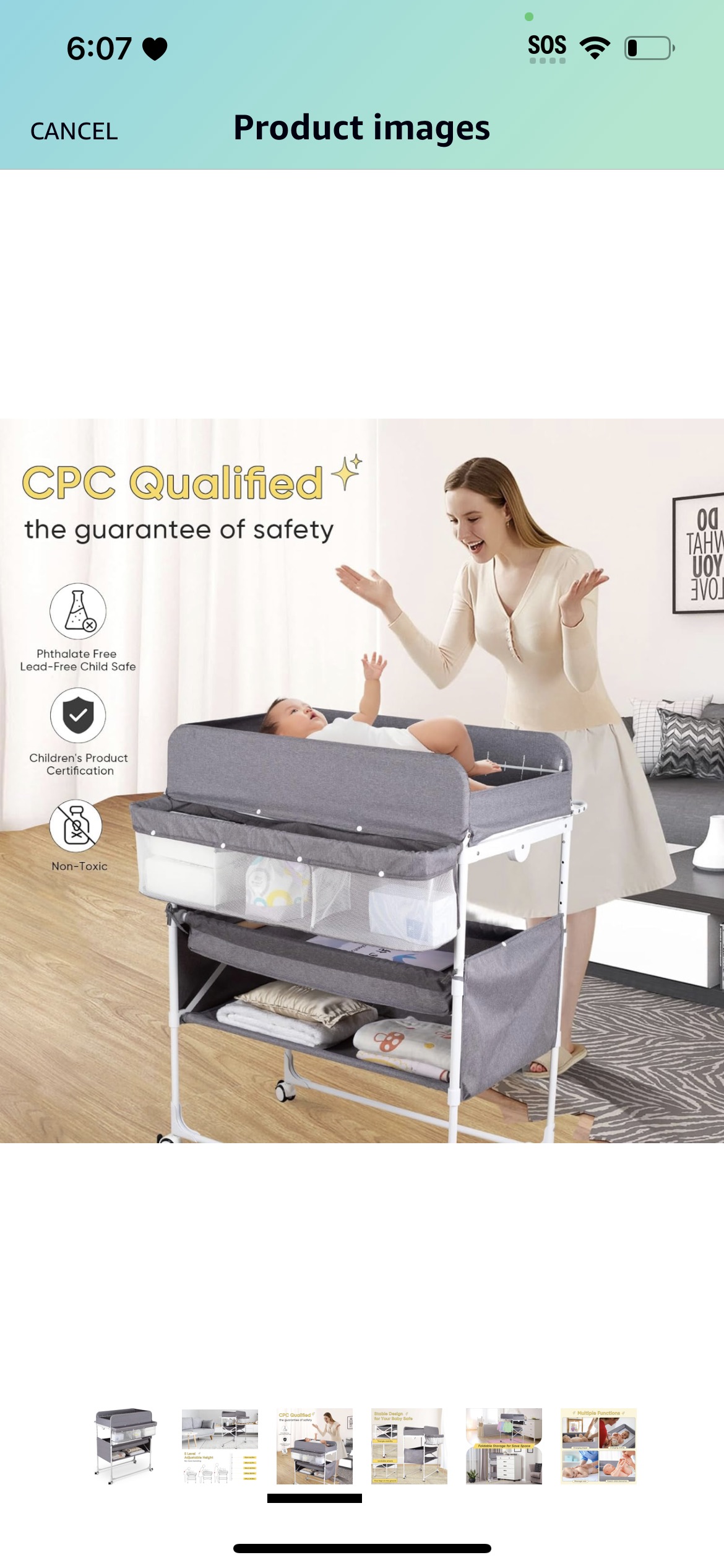 Baby diaper changing table #190 - photo 2