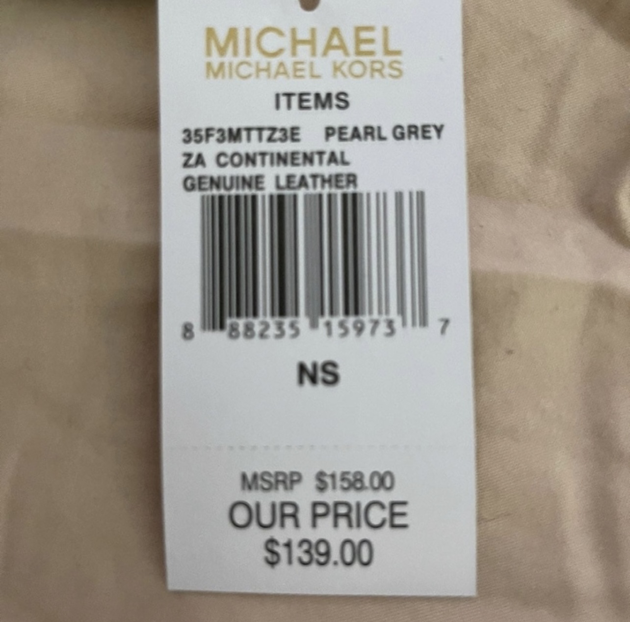 Michael Kors Zip Continental wallet MK - photo 4