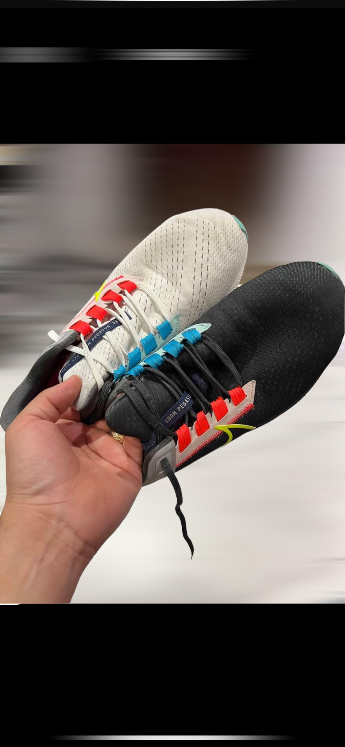 Nike zoom Pegasus 38 multi color size 10 (no box) - photo 3