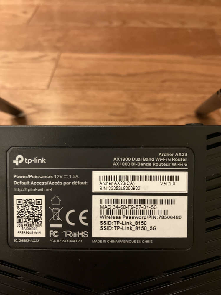 Tp-link wifi router (AX 1800) - photo 3