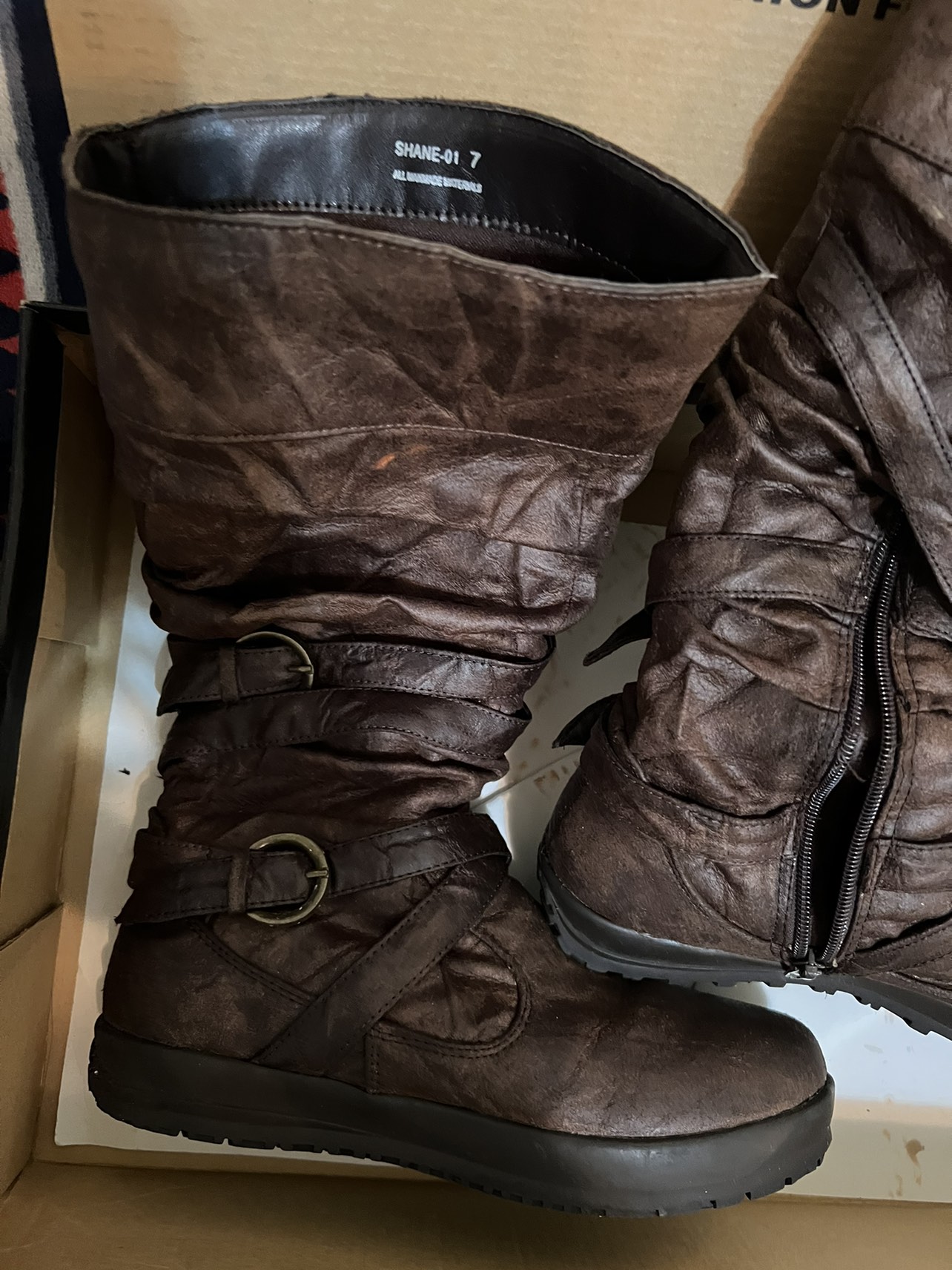 Splash boots brown size 7 🥕 - photo 2