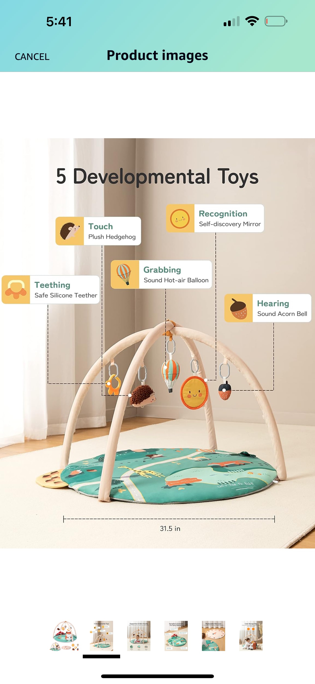 Brand new play gym mat - photo 4