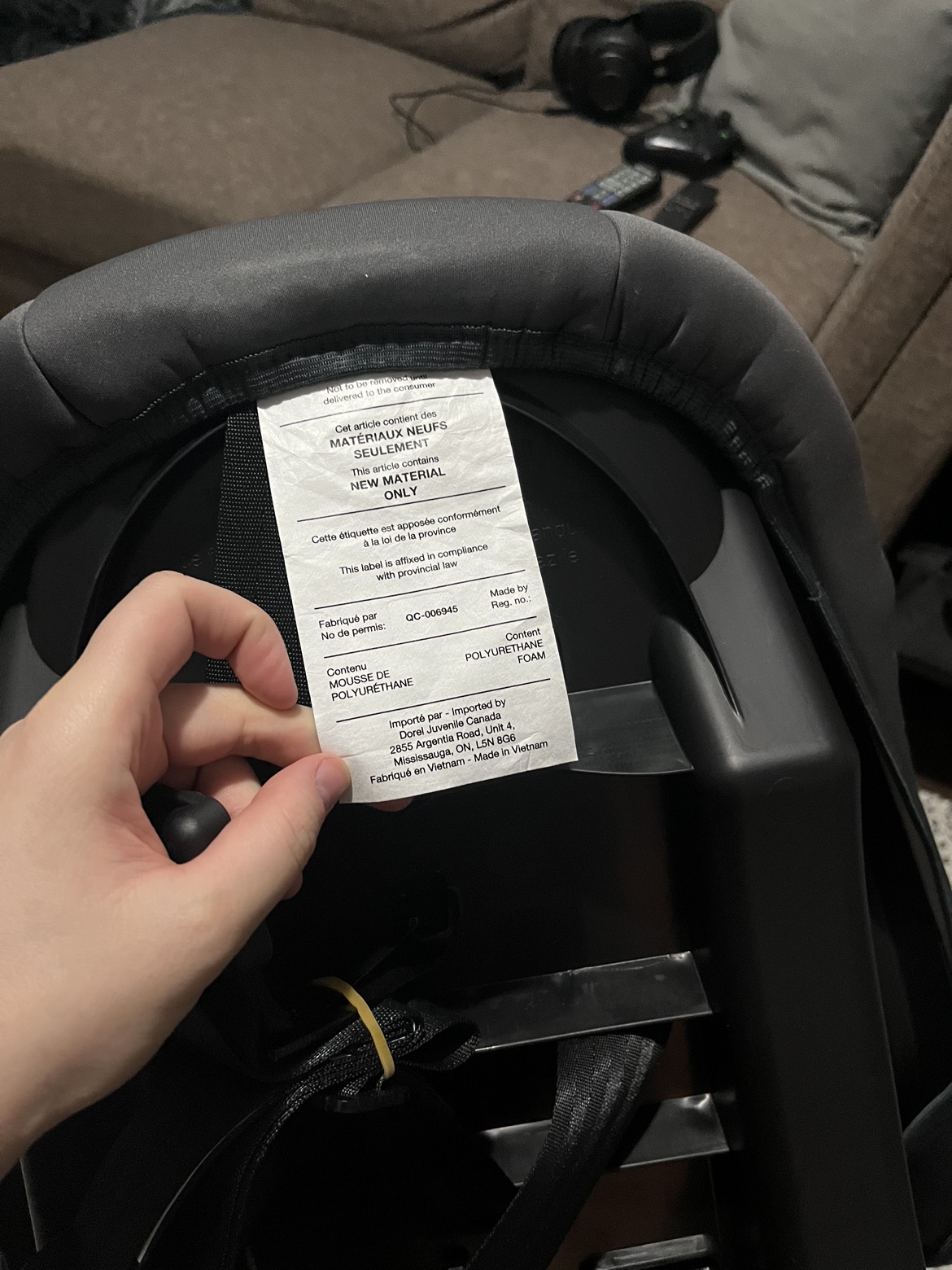 Car seat. Cosco brand. Used once - photo 3