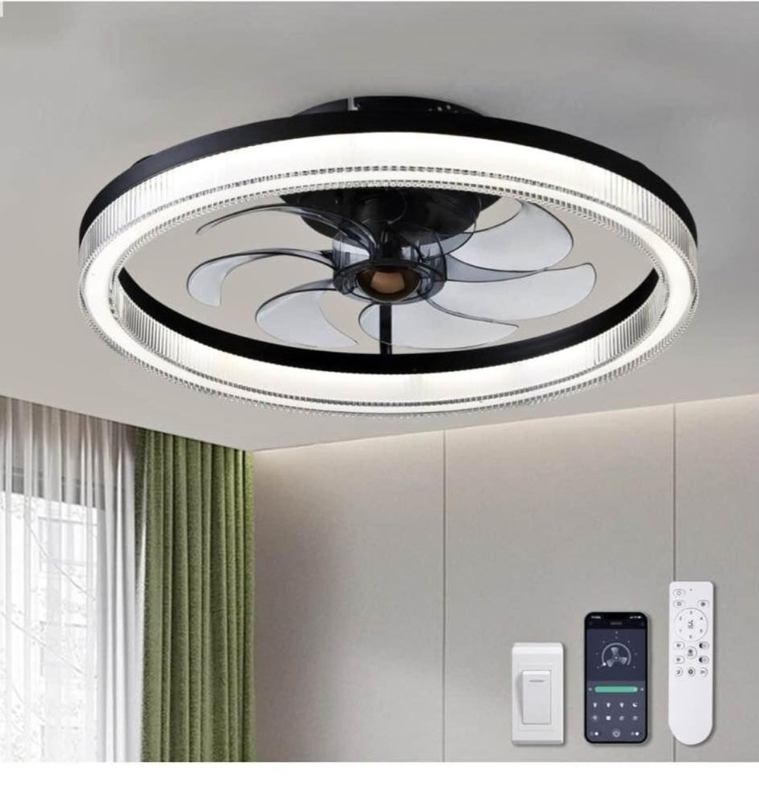 Low Profile Ceiling Fan with Light thumbnail