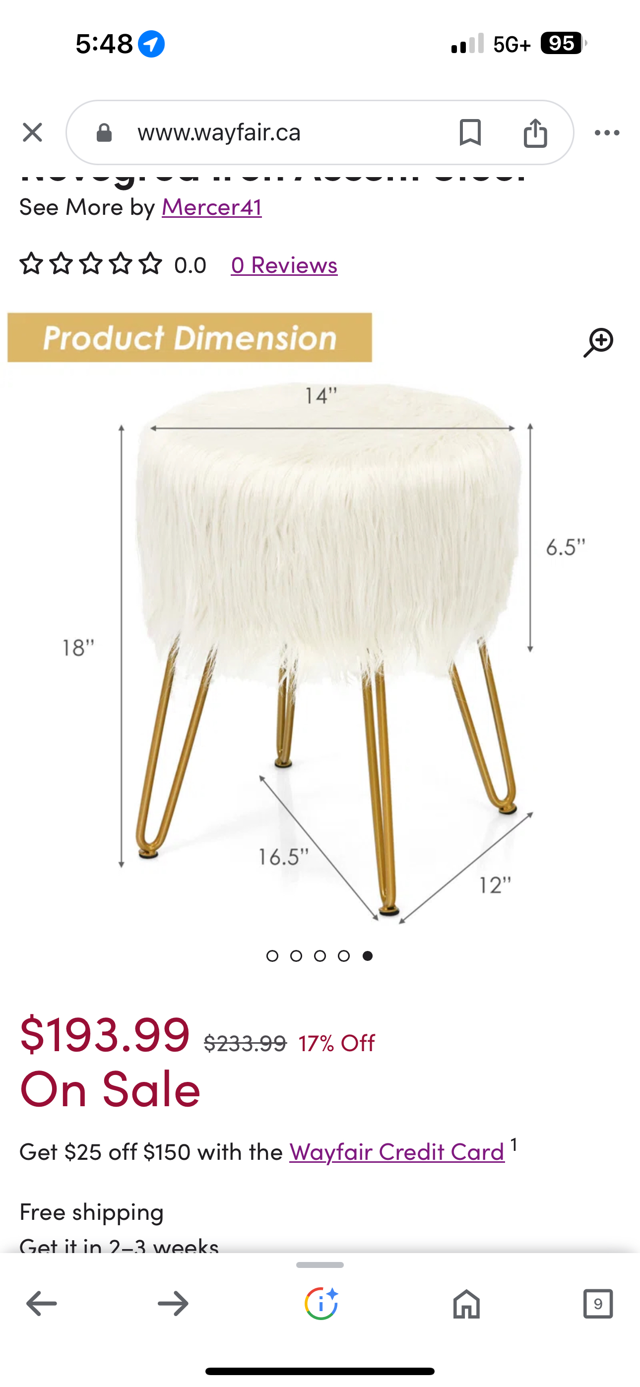 vanity stool