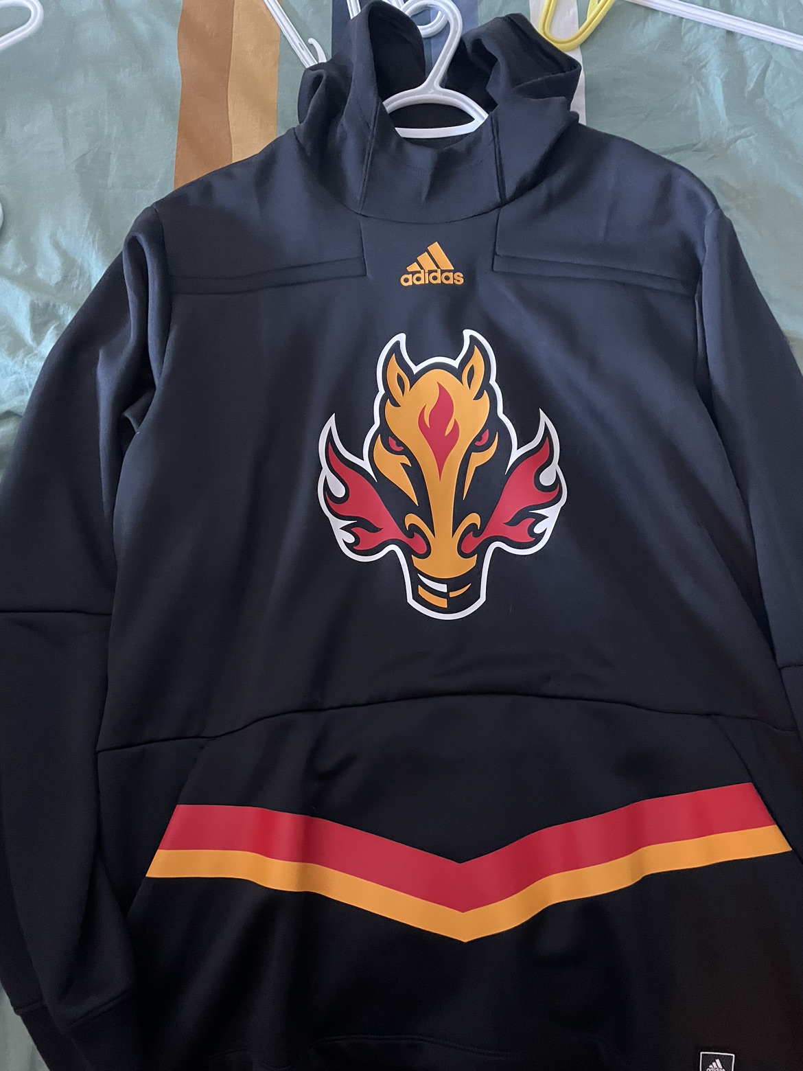 Flames Adidas Hoody